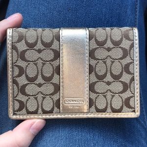 Coach card wallet
